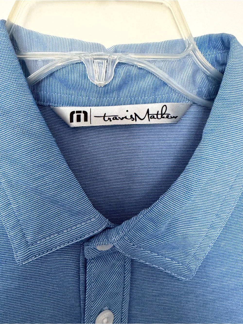 Travis Mathew Light Blue Classic Polo